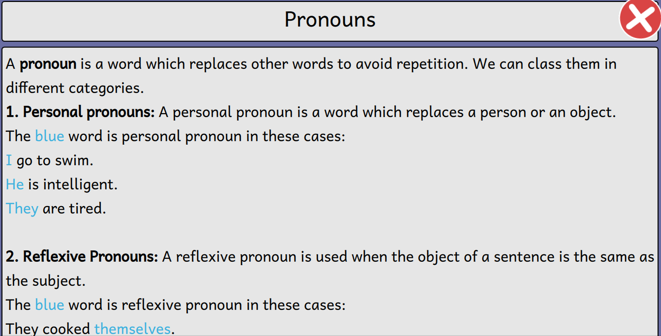 Pronouns